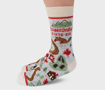 2742 - WOMEN&#39;S SOCKS - CANADIAN CUTE