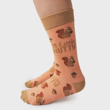 2261 - WOMEN&#39;S SOCKS - A LITTLE NUTTY