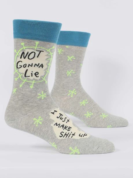 SW824 - MEN&#39;S SOCKS - NOT GONNA LIE
