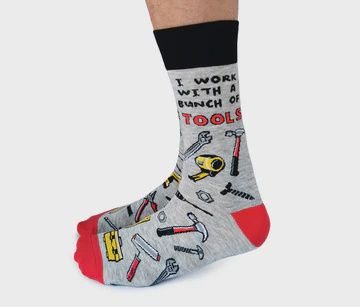 1448 - MEN&#39;S SOCKS - TOOL TIME