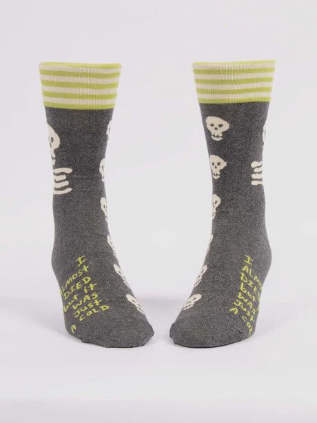 SW866 - MEN'S SOCKS - I ALMOST DIED