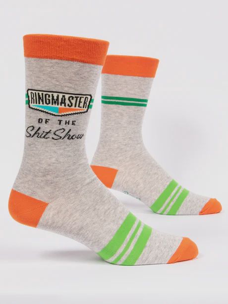 SW838 - MEN&#39;S SOCKS - RINGMASTER SHITSHOW