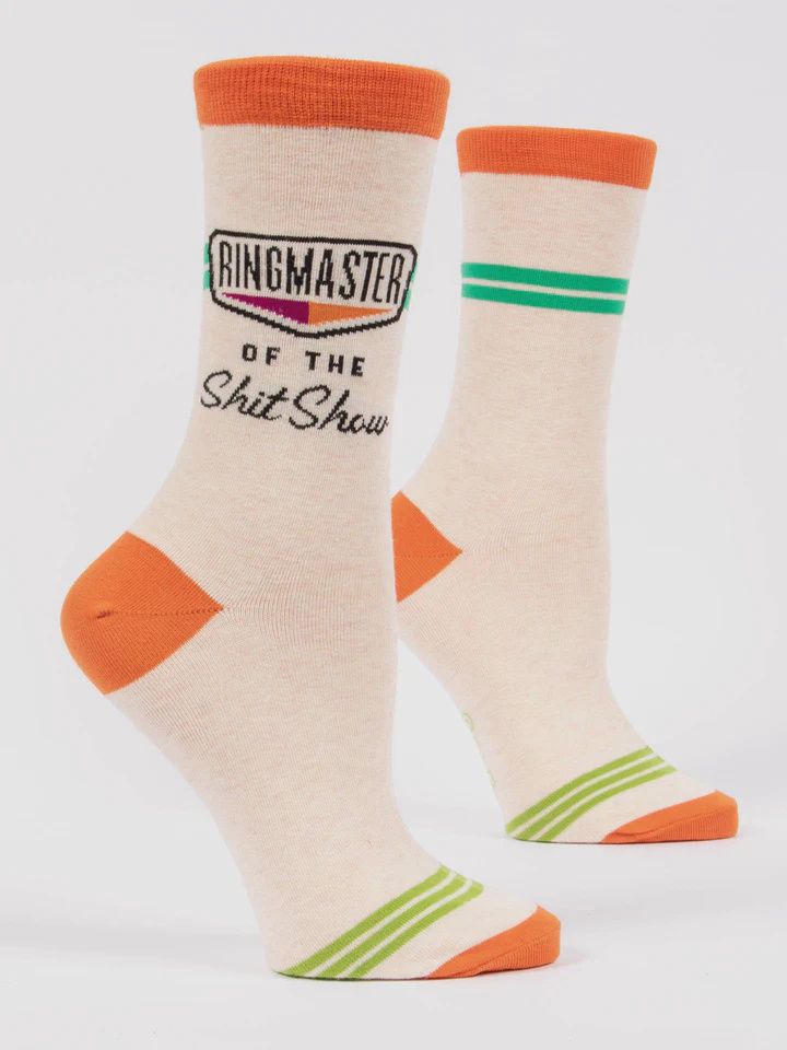 SW463 - WOMEN&#39;S SOCKS - RINGMASTER SHITSHOW