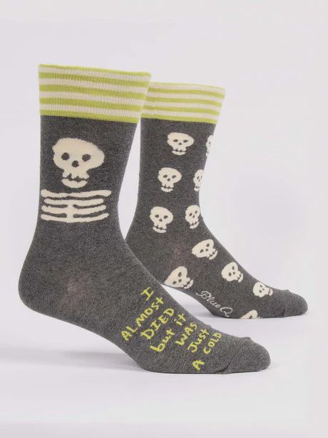 SW866 - MEN&#39;S SOCKS - I ALMOST DIED