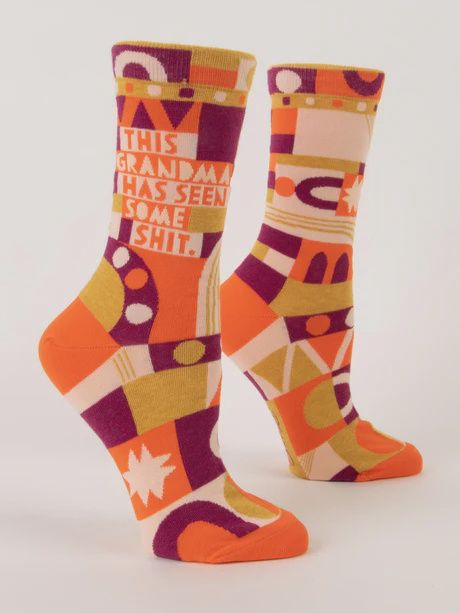 SW539 - WOMEN&#39;S SOCKS - GRANDMA&#39;S SEEN SHIT