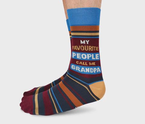 1806 - MEN&#39;S SOCKS - FAVOURITE GRANDPA SOCKS