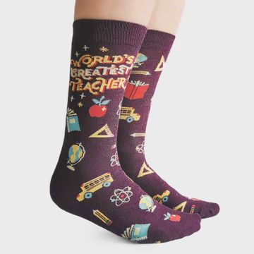 2575 - WOMEN&#39;S SOCKS - TEACHER&#39;S PET