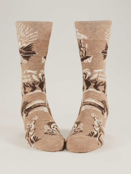 SW1012 - MEN'S SOCKS - FUCK WORK