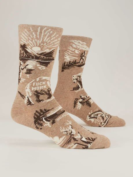 SW1012 - MEN&#39;S SOCKS - FUCK WORK