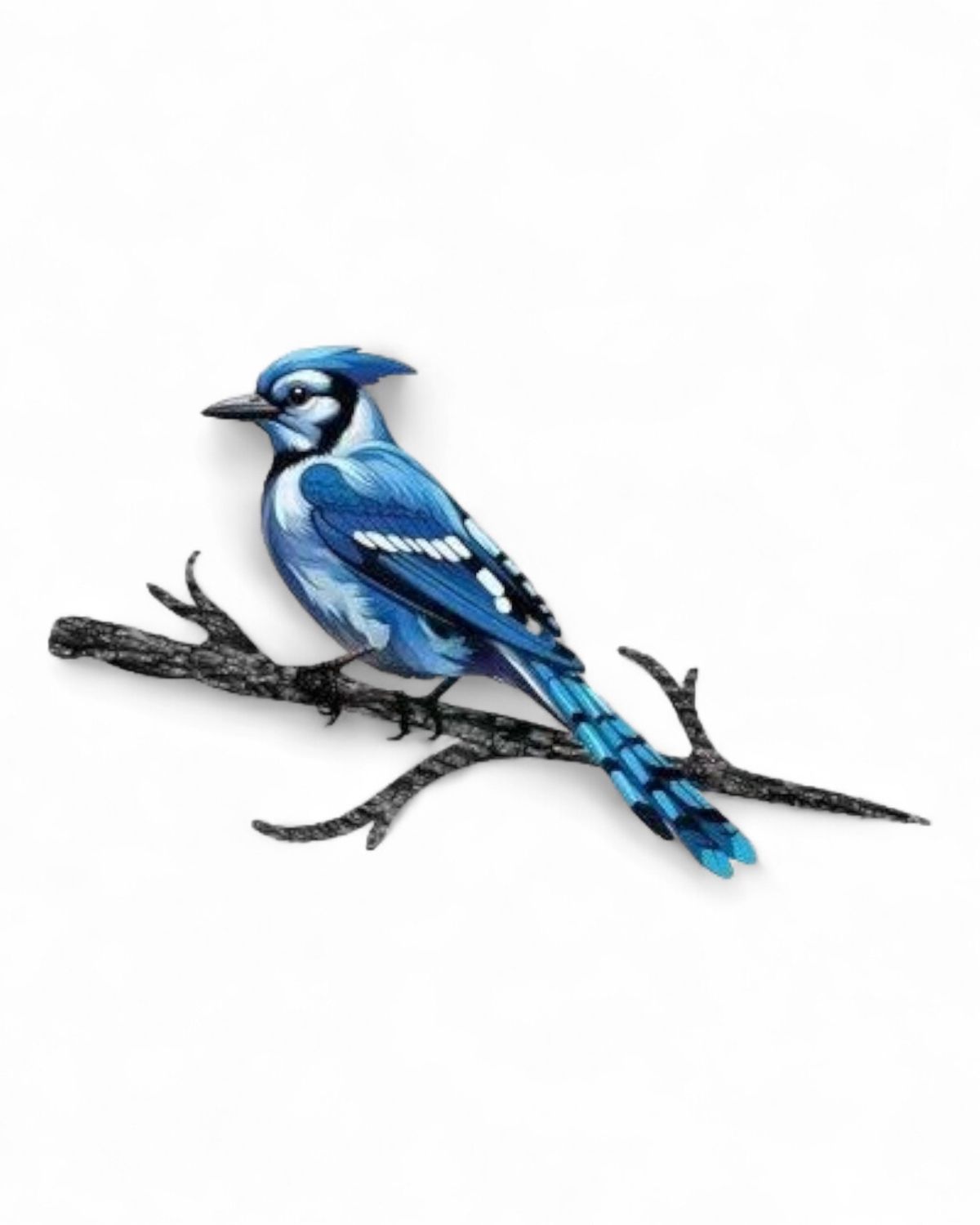 1006 - TREE STAKE - BLUE JAY