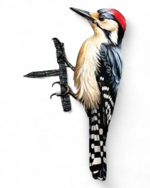 1008 - TREE STAKE - WOODPECKER