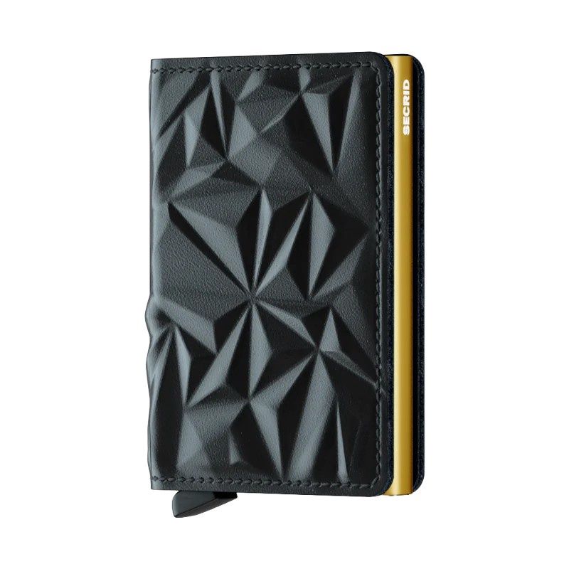 SPr / SLIMWALLET - PRISM BLACK - GOLD