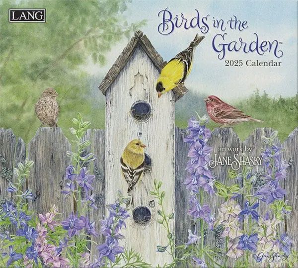 2025 LANG CALENDAR - BIRDS IN THE GARDEN