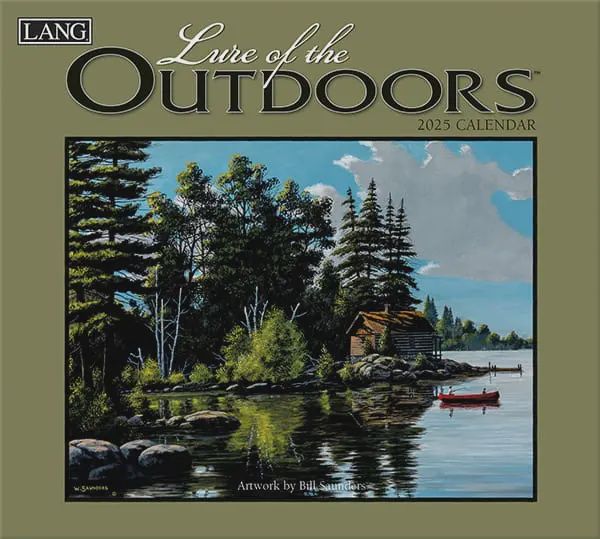 2025 LANG CALENDAR - LURE OF THE OUTDOORS