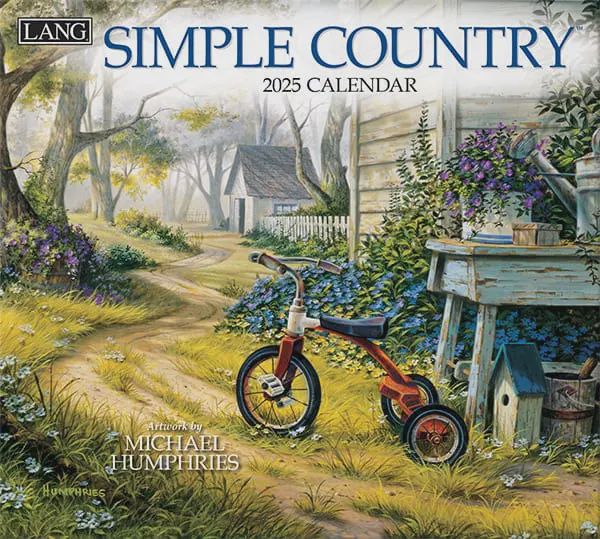 2025 LANG CALENDAR - SIMPLE COUNTRY