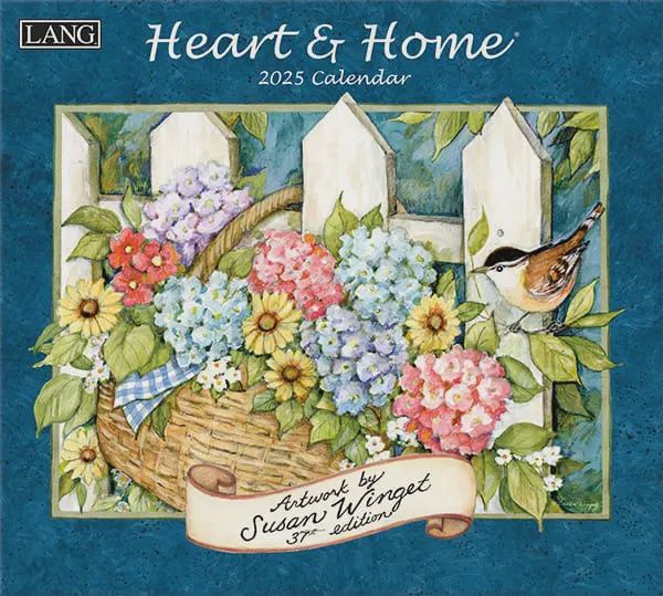 2025 LANG CALENDAR - HEART AND HOME
