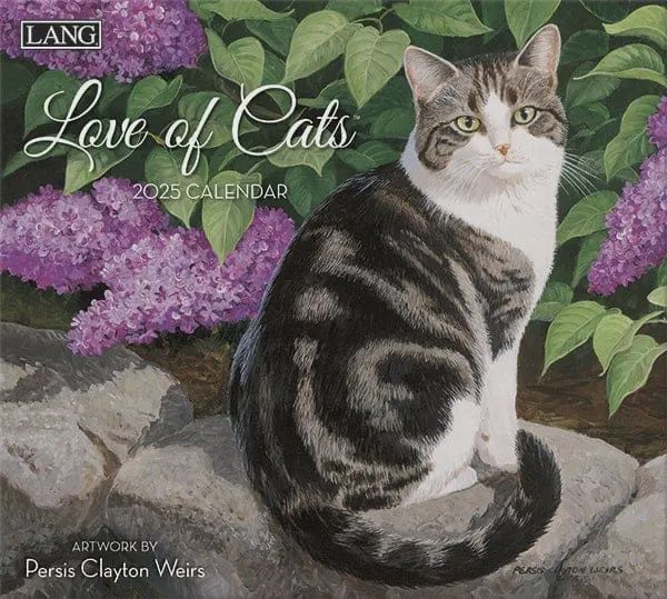 2025 LANG CALENDAR - LOVE OF CATS