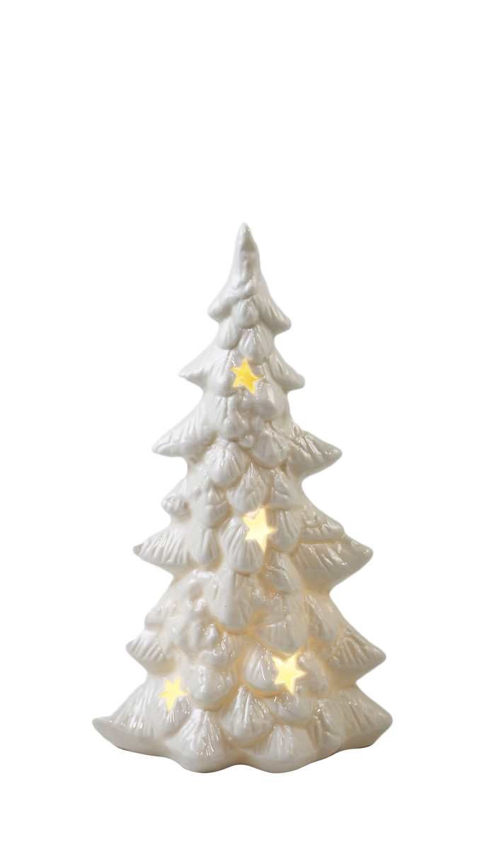 UH652 - CHRISTMAS DECOR - WHITE LED CHRISTMAS TREE SM