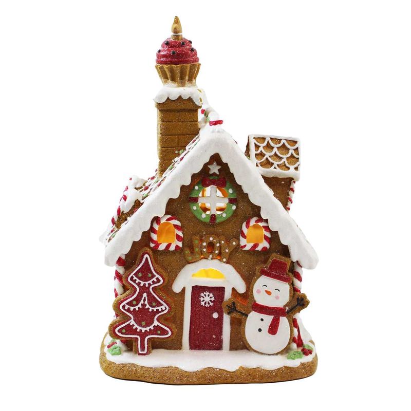 SM504 - CHRISTMAS DECOR - LED GINGERBREAD HOUSE