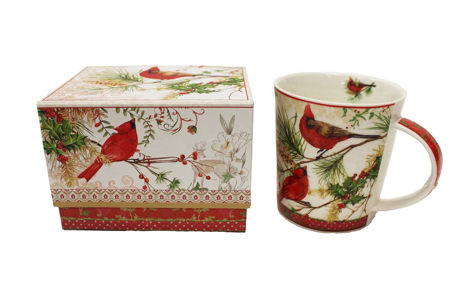 BV230 - MUG - CARDINAL W/GIFT BOX