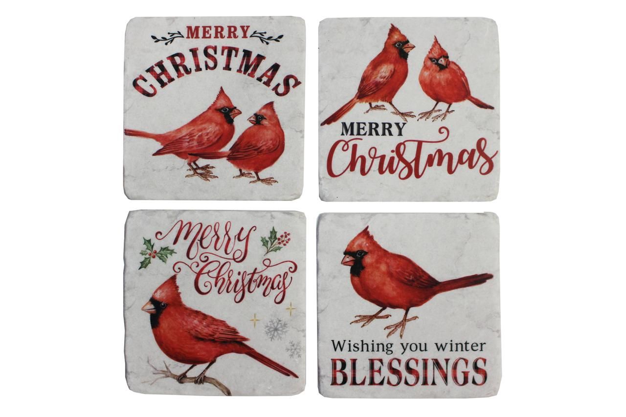 ET355S - COASTERS - CARDINALS S/4