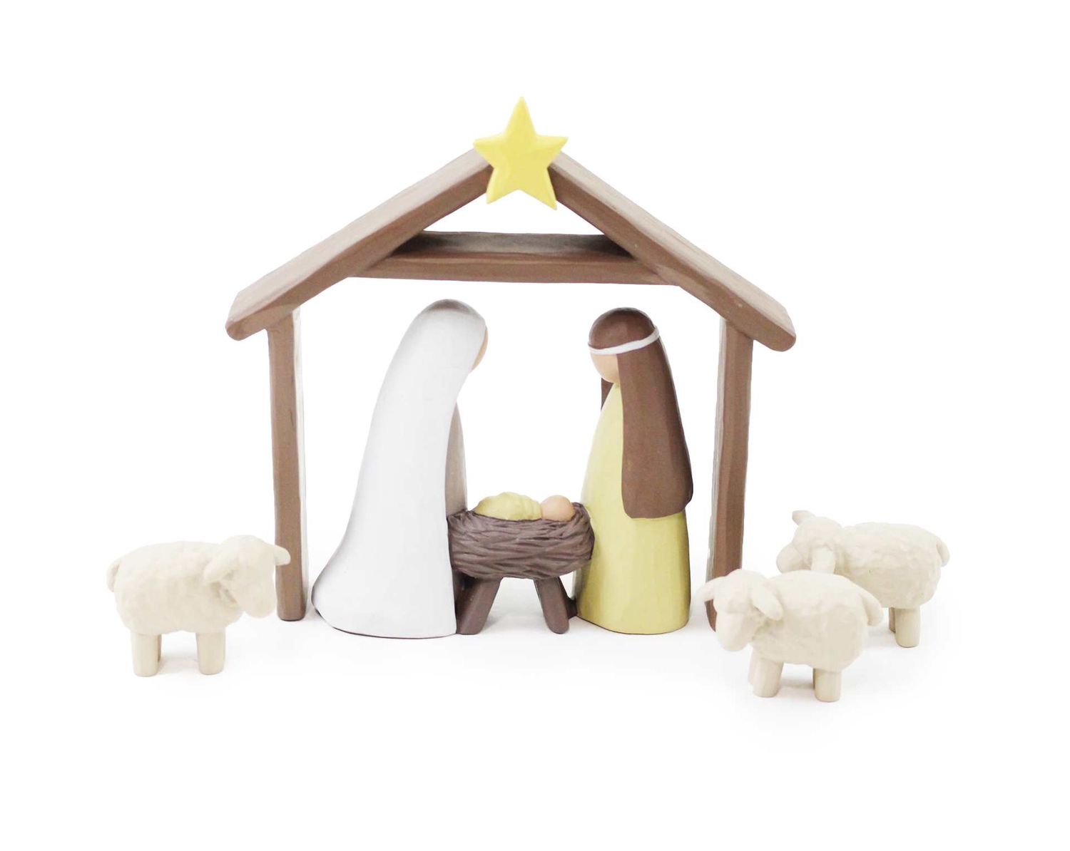 PRH319S - NATIVITY - 7 PIECE SCENE