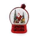 KDA28 - ILLUMINATING WATER GLITTER GLOBE - ORNAMENT W/SANTA