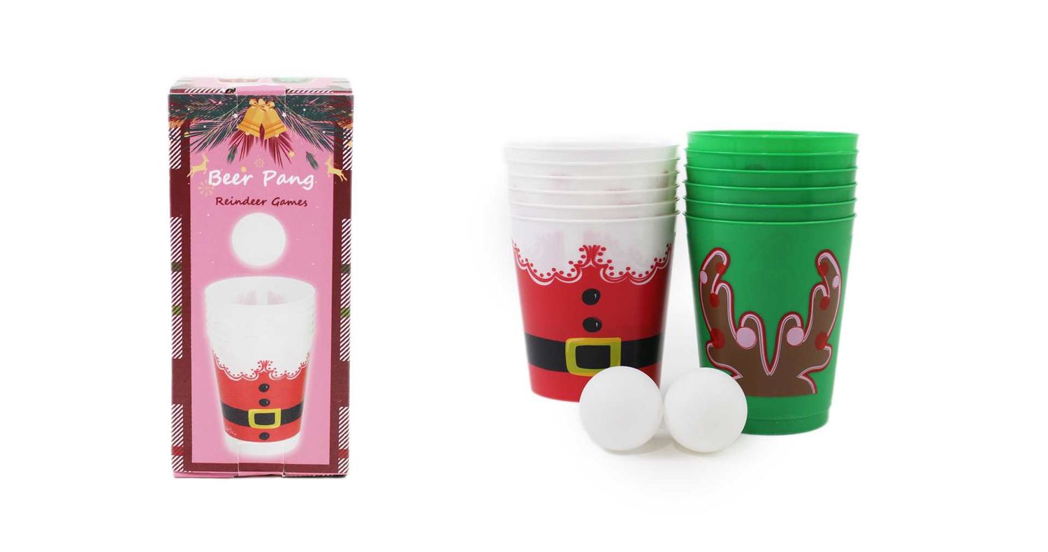 MDY409 - TOY - CHRISTMAS BEER PONG