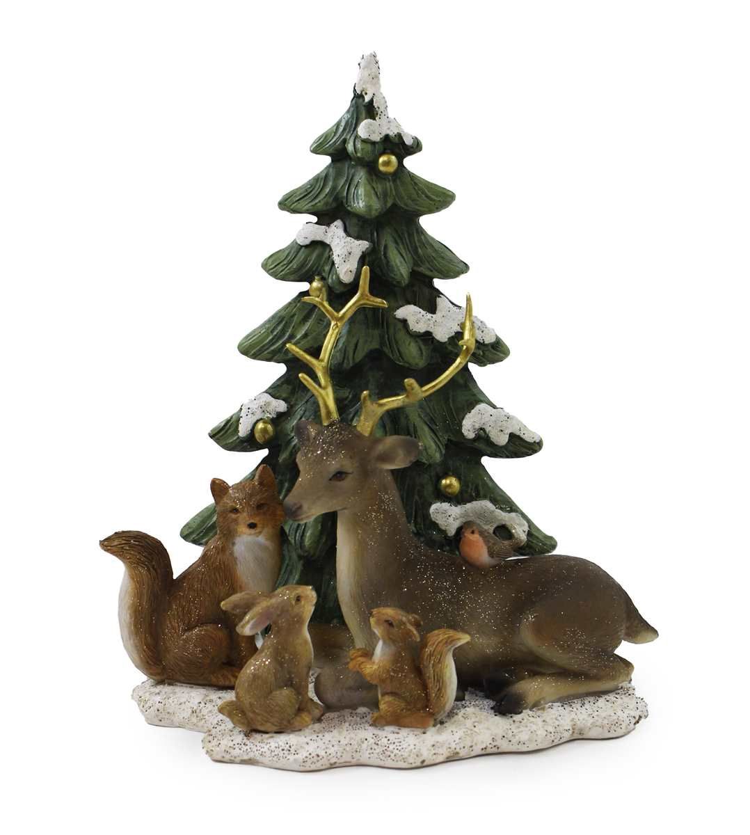 KT7160 - CHRISTMAS DÉCOR - TREE W/ANIMALS