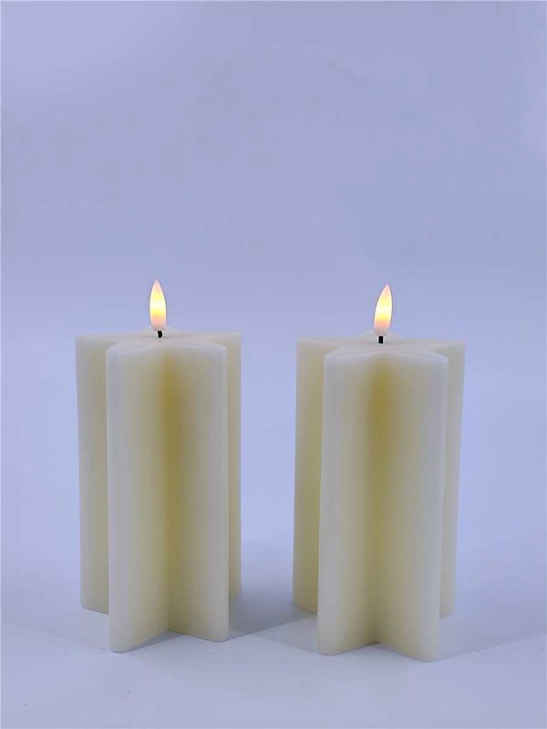 LUM250S - CANDLES - WAX STAR S/2