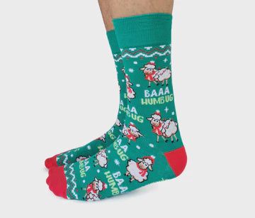 0005 - SOCK CARD - BAAA HUMBUG