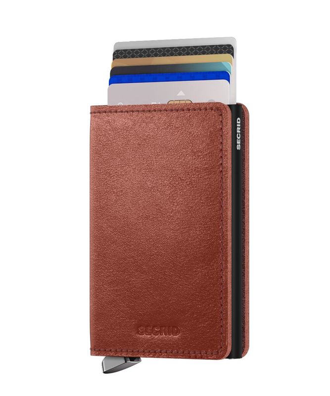 SBc / PREMIUM+ SLIMWALLET - BASCO BROWN