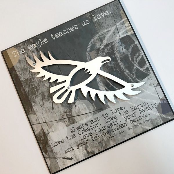 STM2015-D1 - 7 SACRED TEACHINGS - SPIRIT ANIMAL - EAGLE