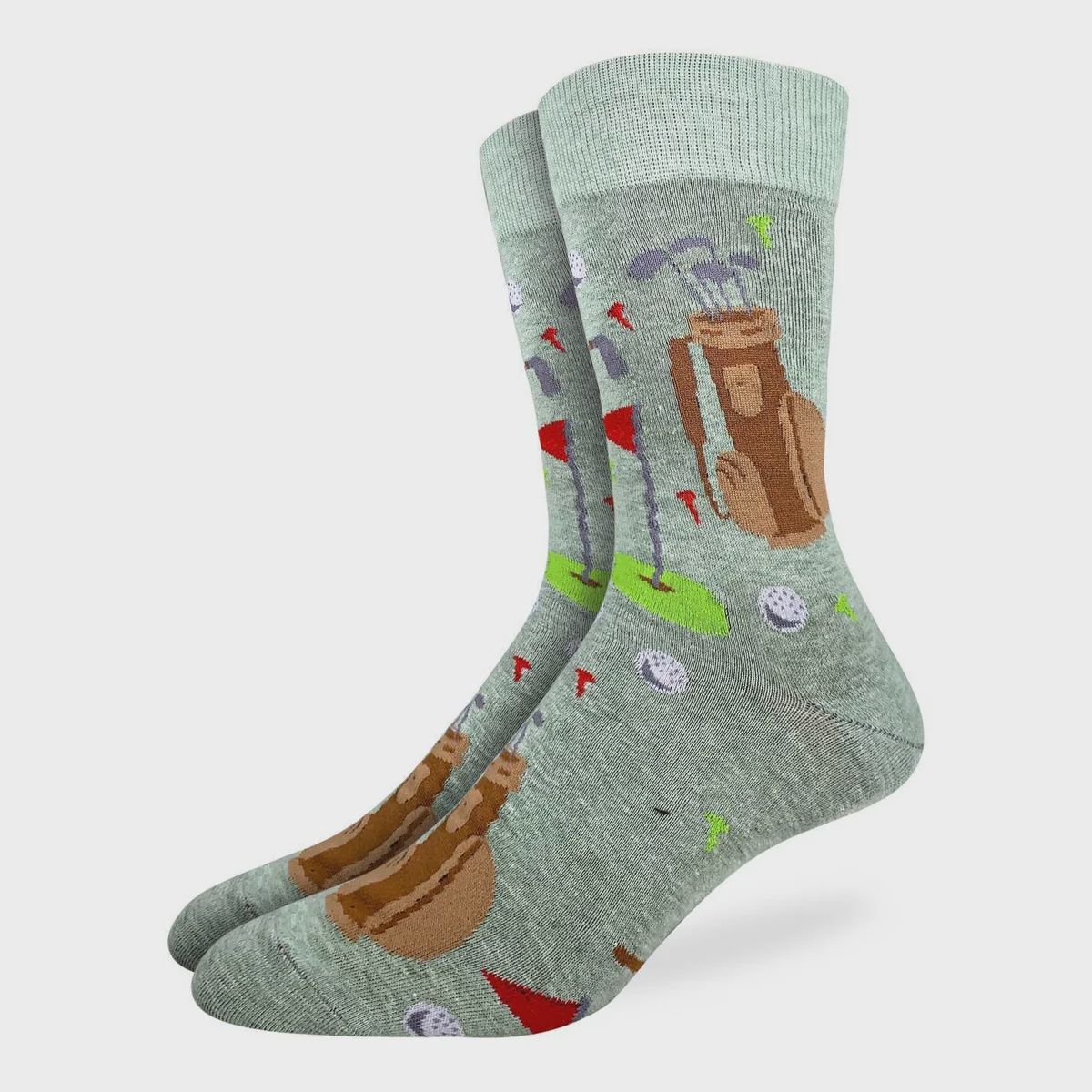 1523 - MEN&#39;S GOLF GREEN SOCKS - SHOE SIZE 7-12