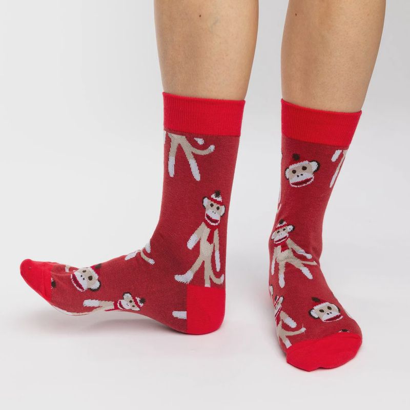 3292 - WOMEN'S SOCK MONKEYS SOCKS