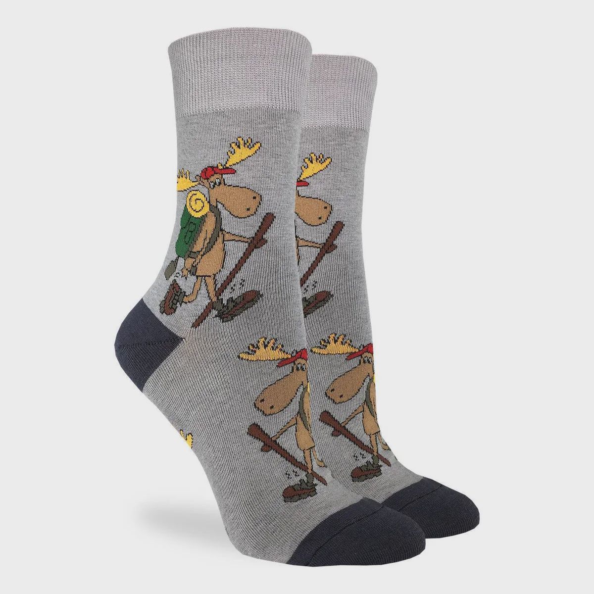 3214 - WOMEN&#39;S HIKING MOOSE SOCKS - SHOE SIZE 5-9