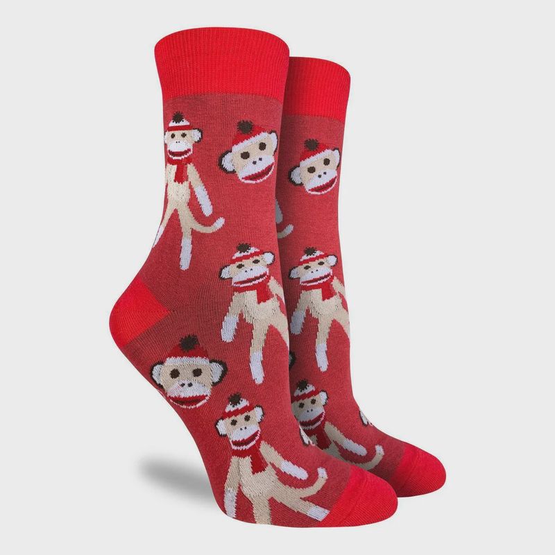 3292 - WOMEN&#39;S SOCK MONKEYS SOCKS