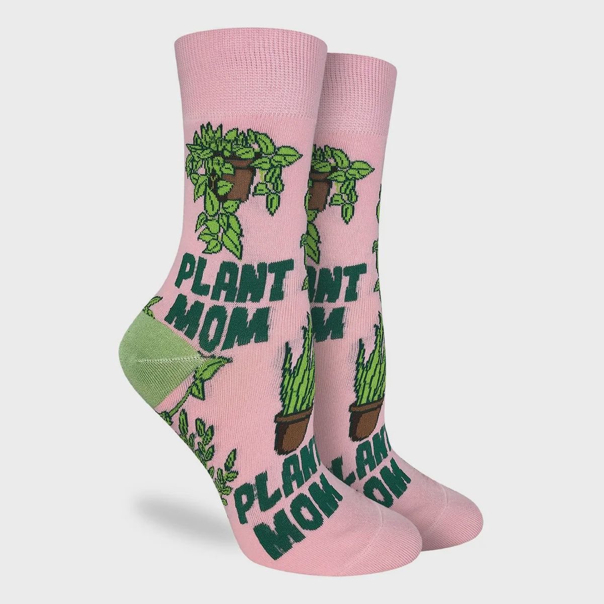 3422 - WOMEN&#39;S PLANT MOM SOCKS - SIZE 5-9