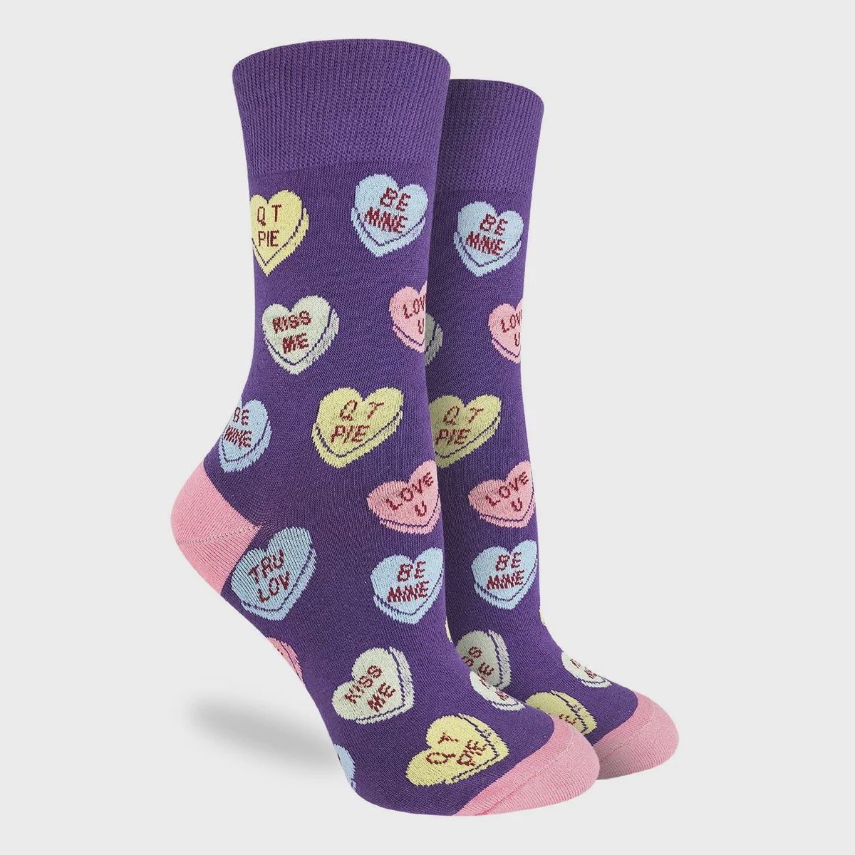 3431 - WOMEN&#39;S VALENTINE SOCKS - SIZE 5-9