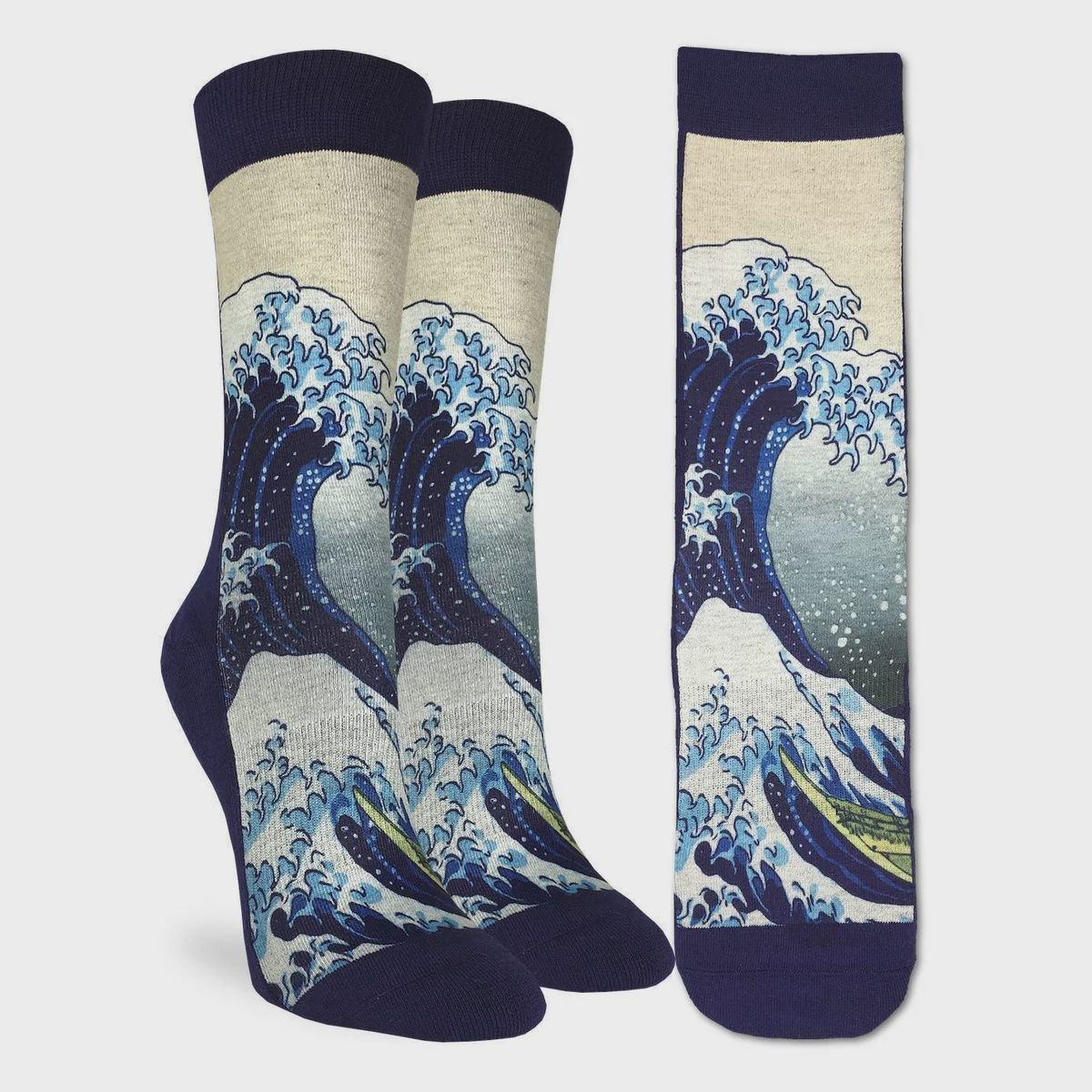 5130 - WOMEN&#39;S &quot;THE GREAT WAVE&quot; SOCKS - SIZE 5-9