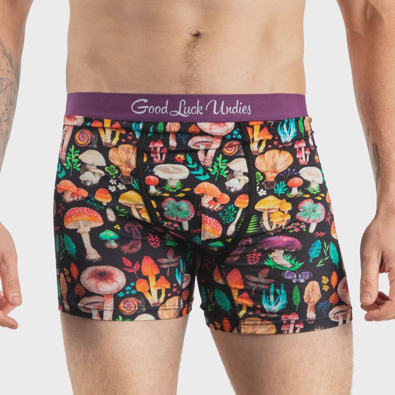 90047 - MEN&#39;S MUSHROOMS UNDERWEAR - EXTRA LARGE (SIZE 38-40)