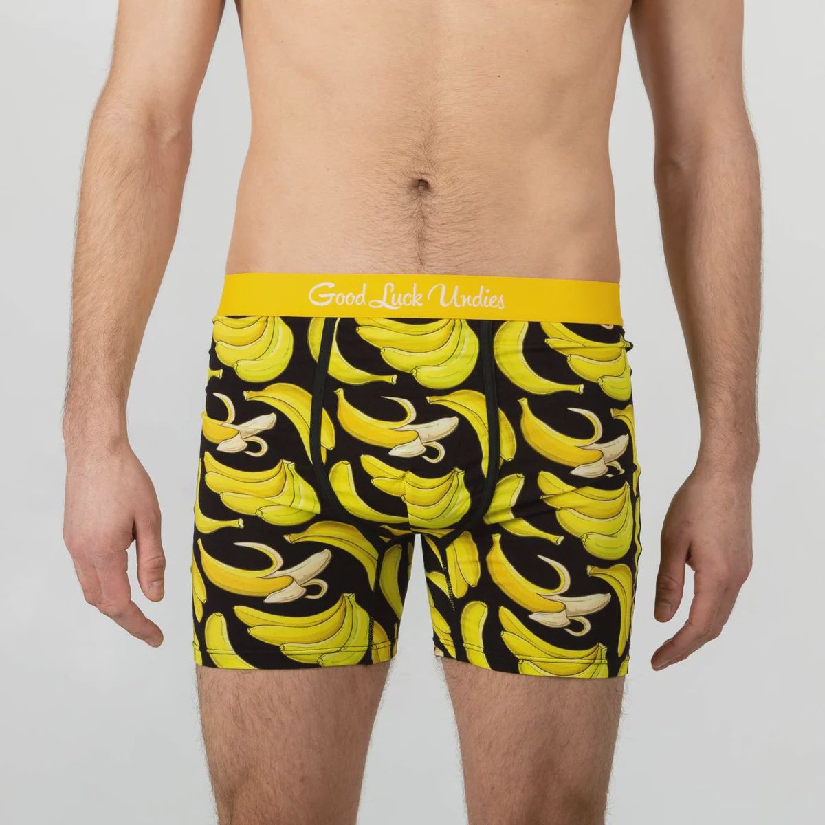90707 - MEN&#39;S BANANAS UNDERWEAR - EXTRA LARGE (SIZE 38-40) / BLACK