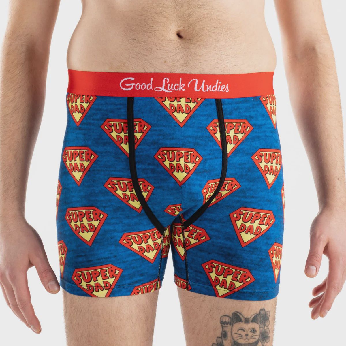 90837 - MEN&#39;S SUPER DAD UNDERWEAR - EXTRA LARGE (SIZE 38-40) / BLUE