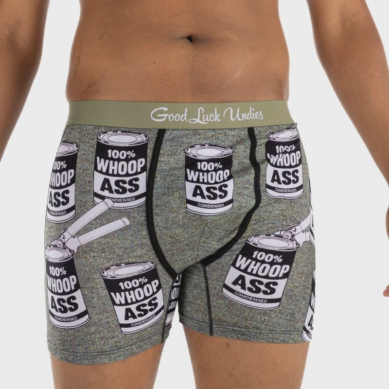 90936 - MEN&#39;S CANS OF WHOOPASS UNDERWEAR - LARGE (SIZE 36-38)