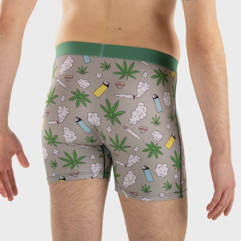 90986 - MEN'S STONED MARIJUANA UNDERWEAR - LARGE (SIZE 36-38)