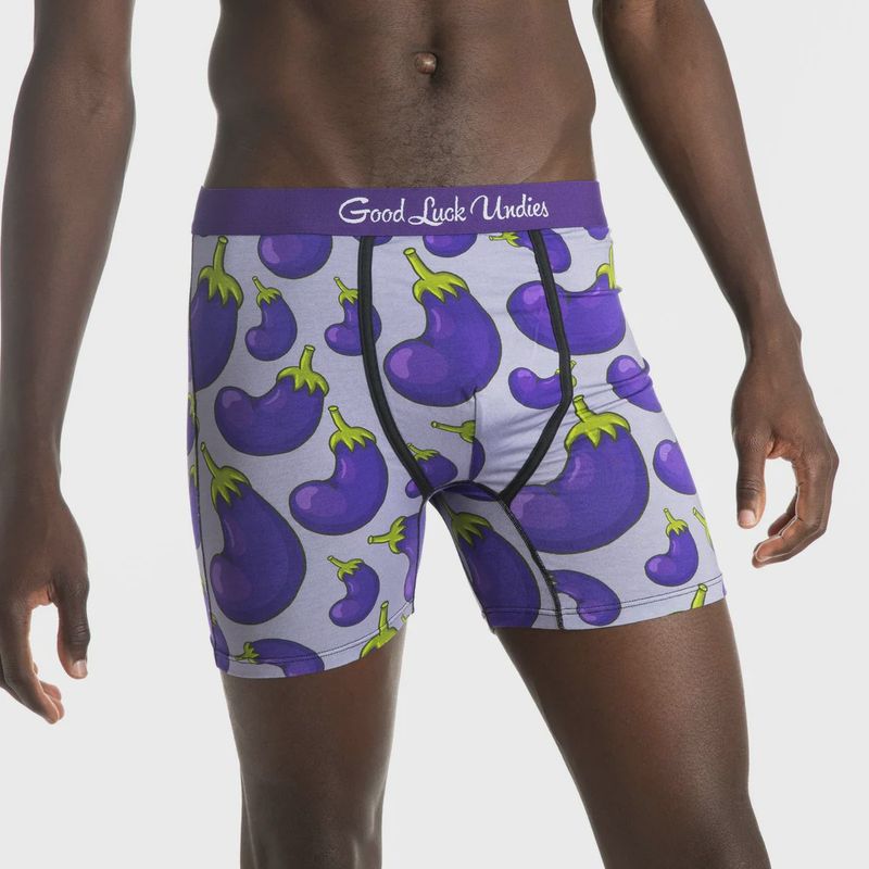MEN&#39;S EGGPLANTS UNDERWEAR - EXTRA LARGE (SIZE 38-40)