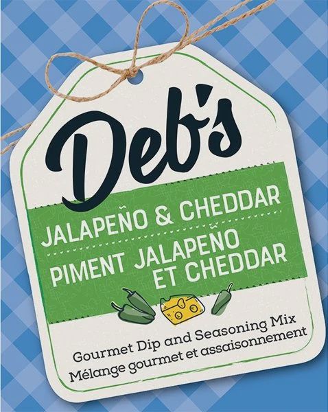 DEB-JC - DEB&#39;S DIPS - JALAPEÑO &amp; CHEDDAR