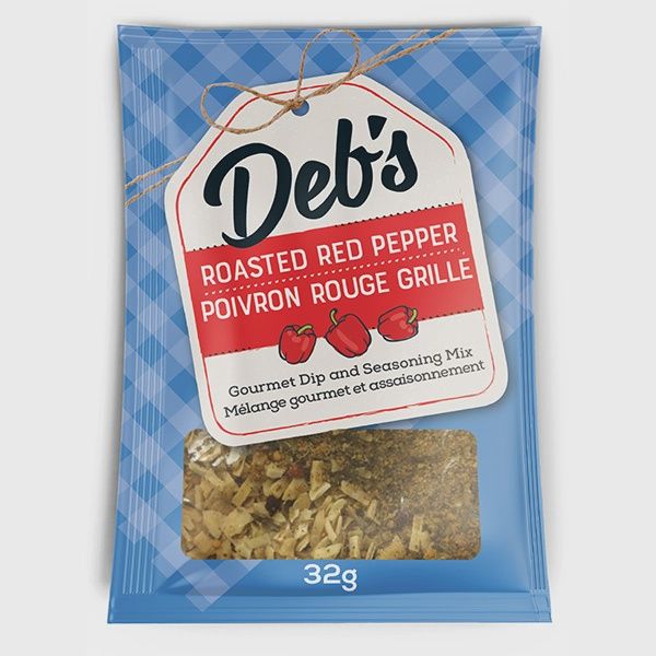 DEB-RRP - DEB'S DIPS - ROASTED RED PEPPER