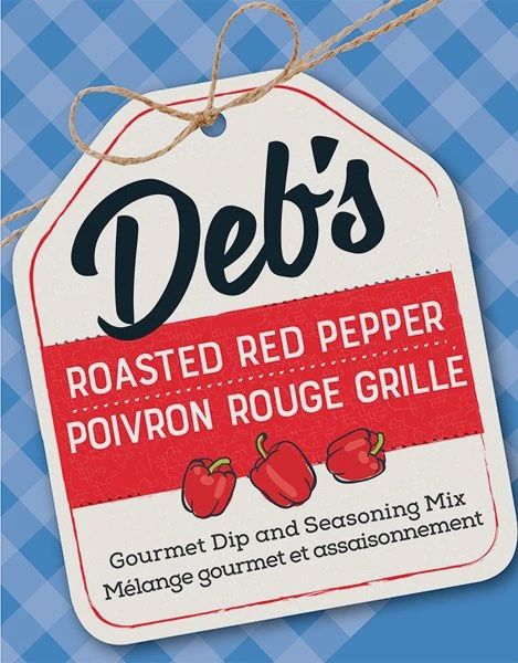 DEB-RRP - DEB&#39;S DIPS - ROASTED RED PEPPER