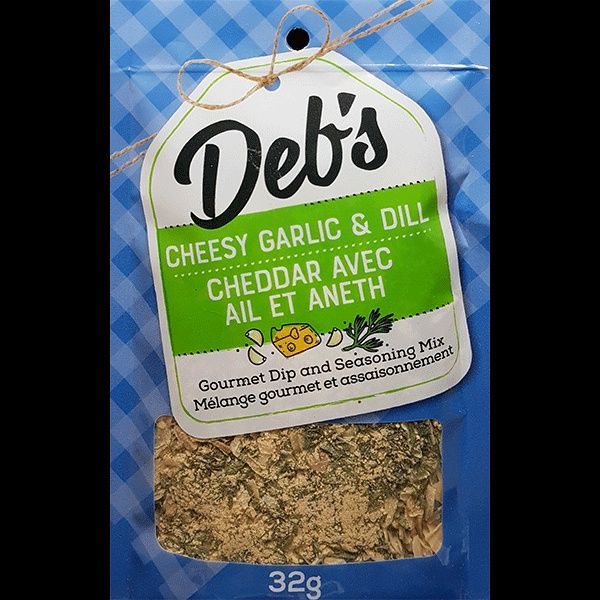 DEB-CGD - DEB'S DIPS - CHEESY GARLIC AND DILL